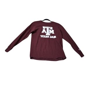Champion Texas A&M Youth Large 10-12 Burgandy Kids